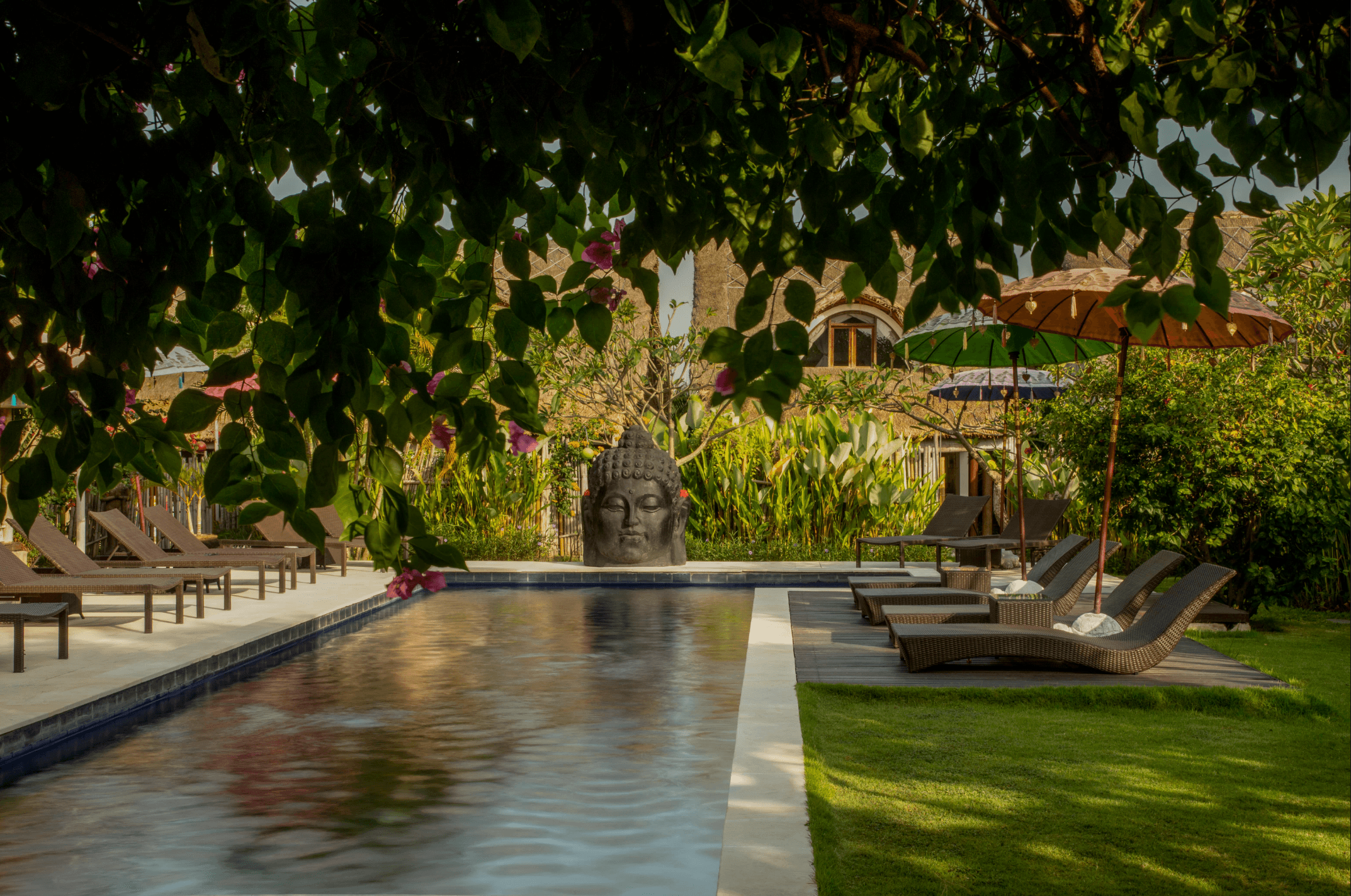 Pool area